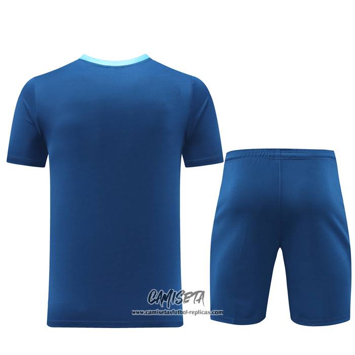 Chandal del Portugal 2024-2025 Manga Corta Azul - Pantalon Corto